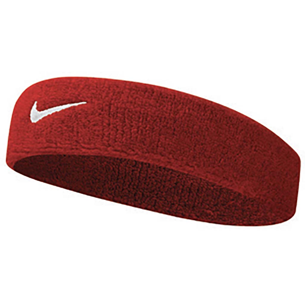 Nike Swoosh bandeau varsity red white