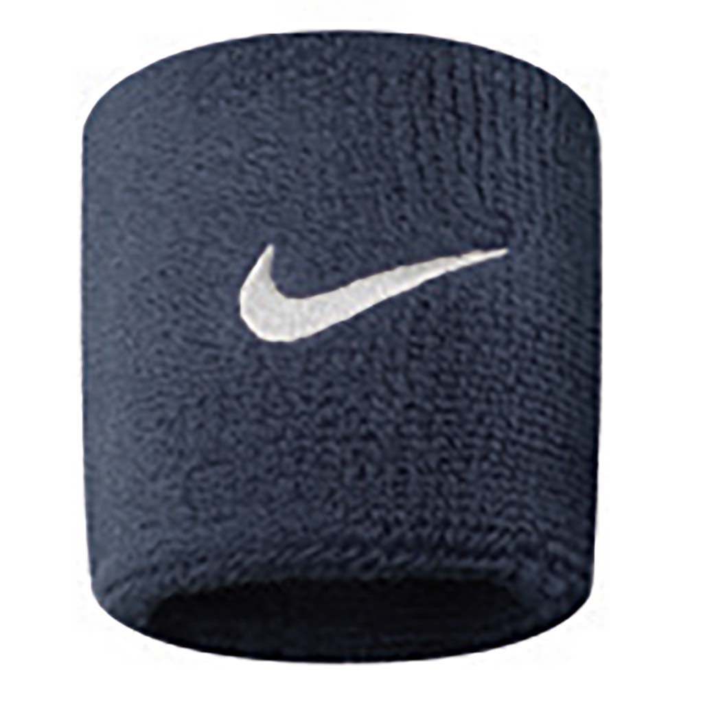 Nike Wristbands Swoosh obsidian qhite