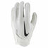 Nike Vapor Jet 7.0 FG gants de football américain - White / White / Black