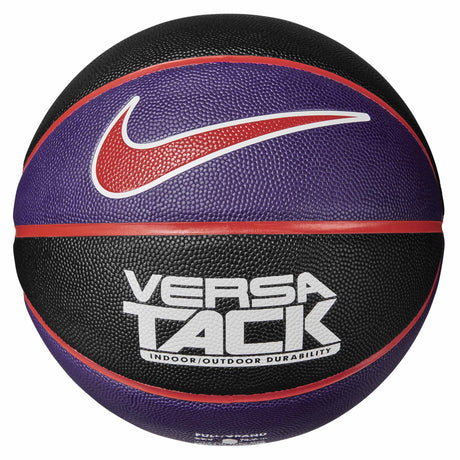 Nike Versa Tack 8P ballon de basketball - Black / Court Purple / Chile Red