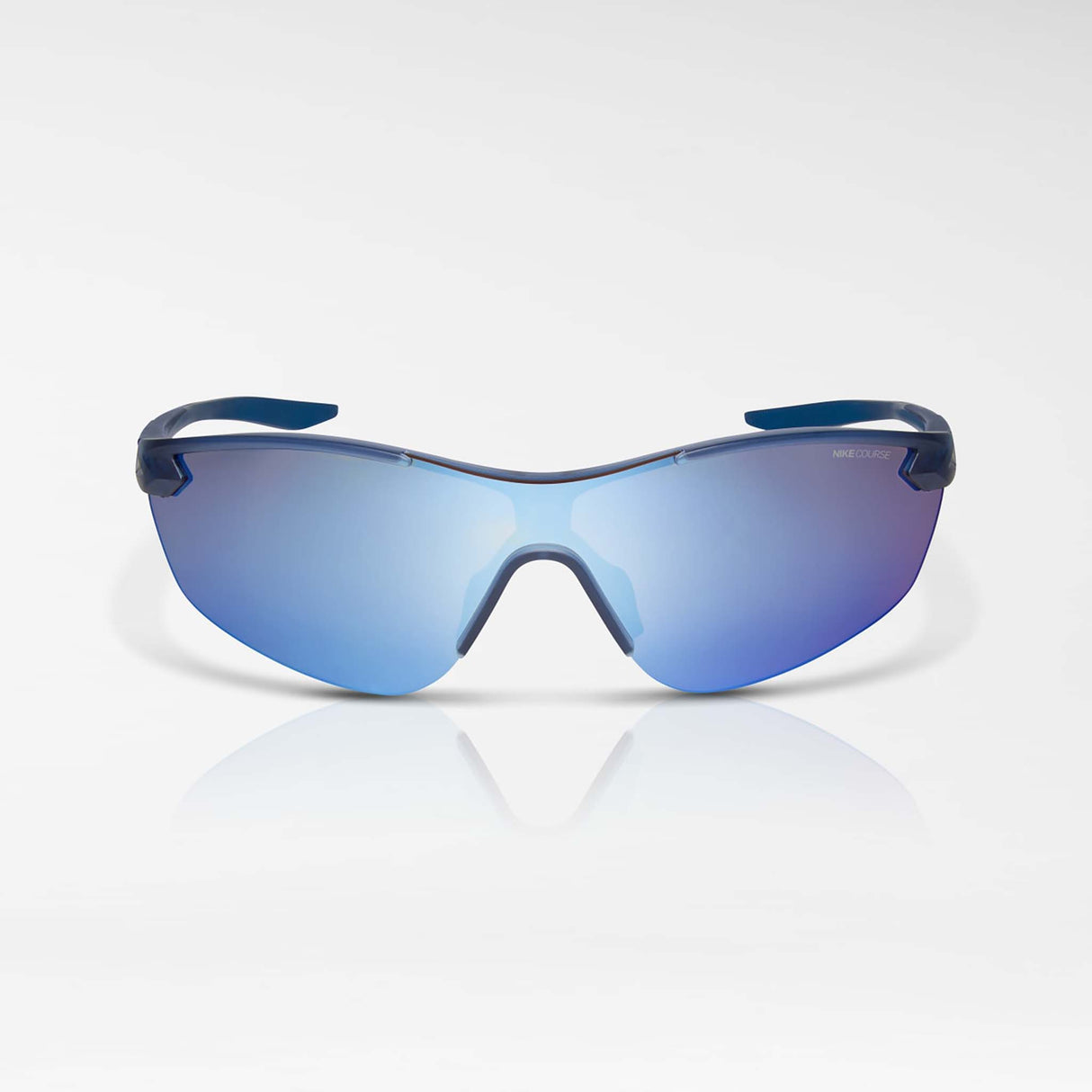 Nike Victory Elite lunettes de soleil sport marine mystique mat bleu miroir face