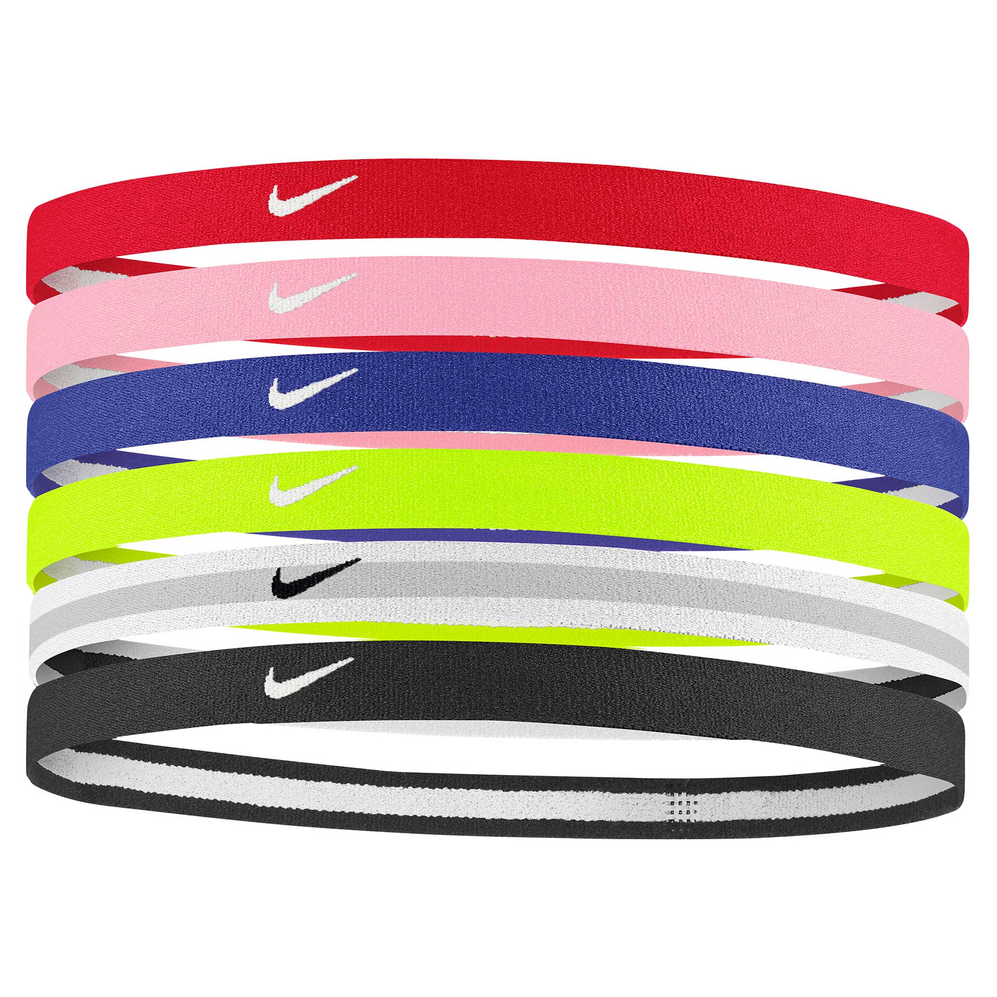 Lot de 6 bandeaux Nike Headband Unisexe