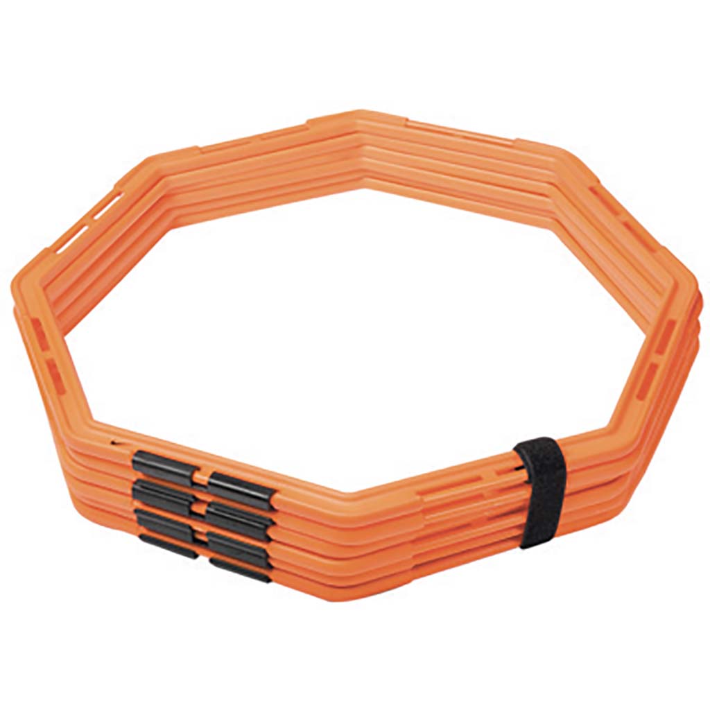 Nike Agility Web sport training rings pack of 6 orange