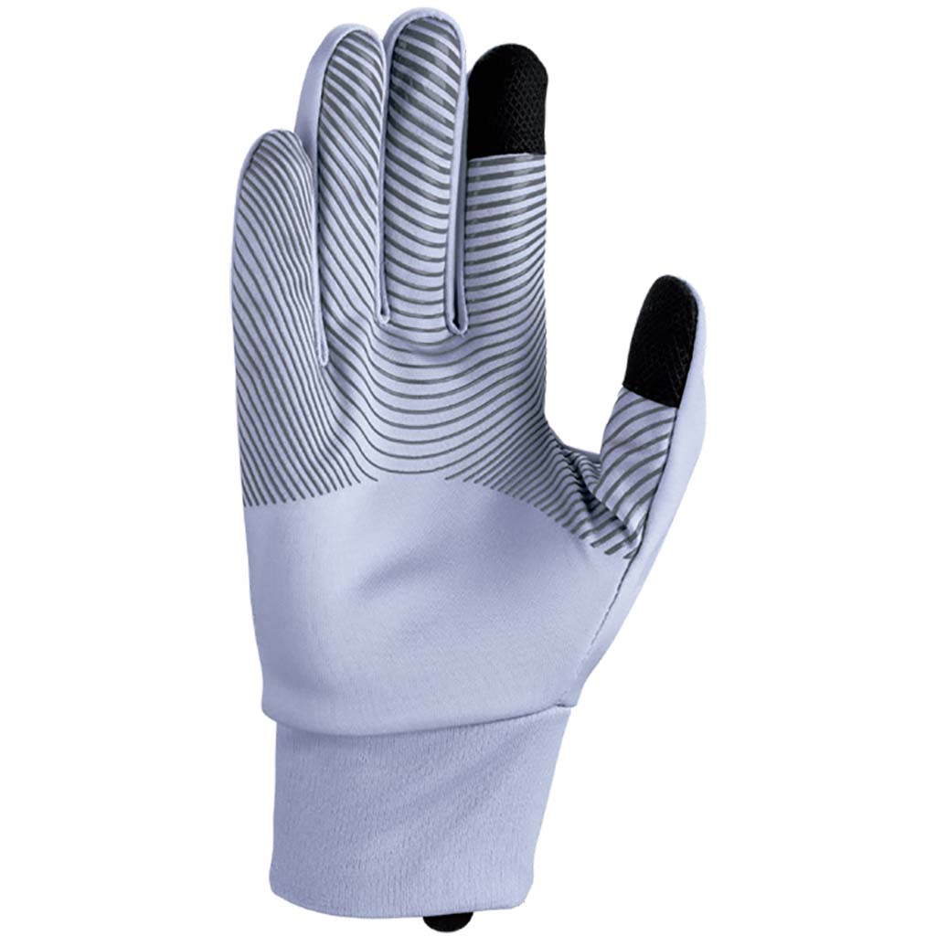 Nike Therma gants de course a pied thermiques pour homme gris paume