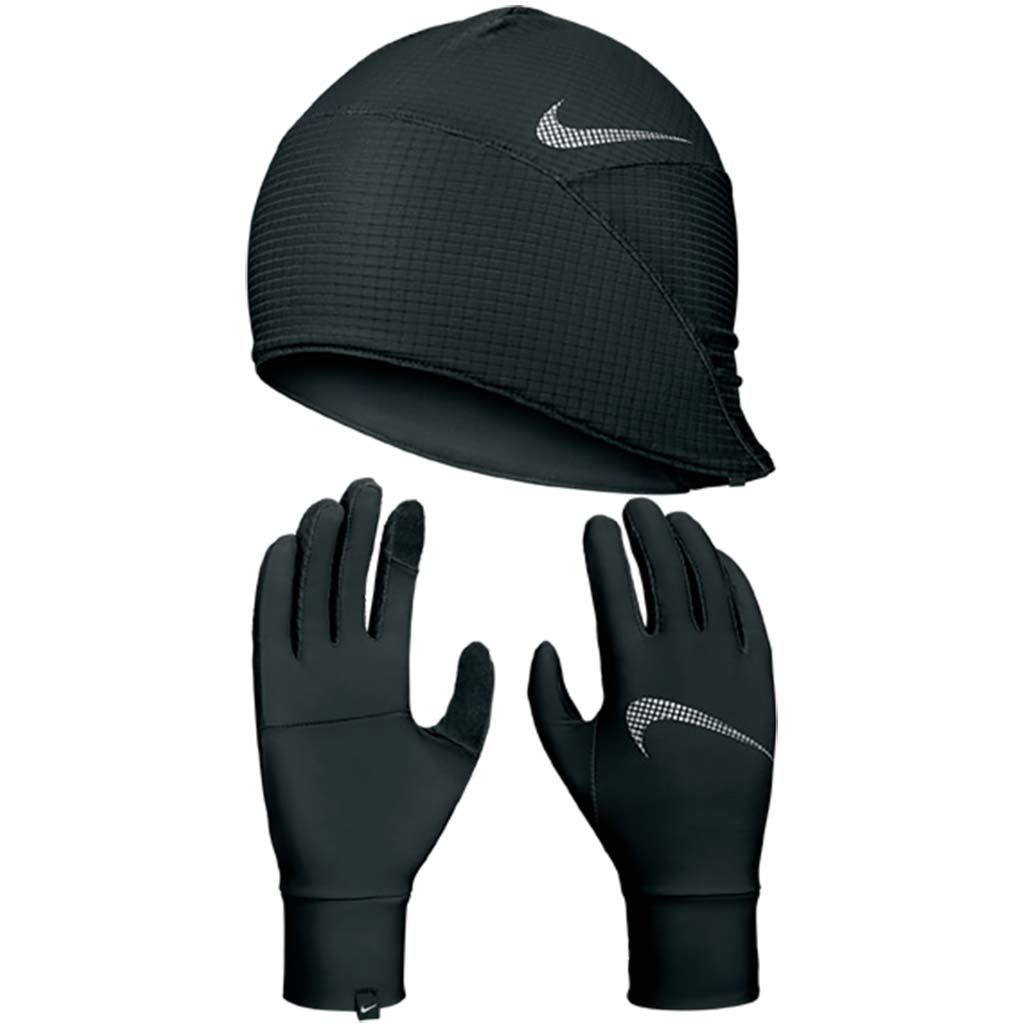 Nike Essential gants et tuque de course a pied femme - Soccer Sport Fitness