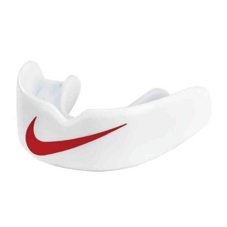 Protecteur buccal sport NIKE Hyperlow monochrome blanc rouge