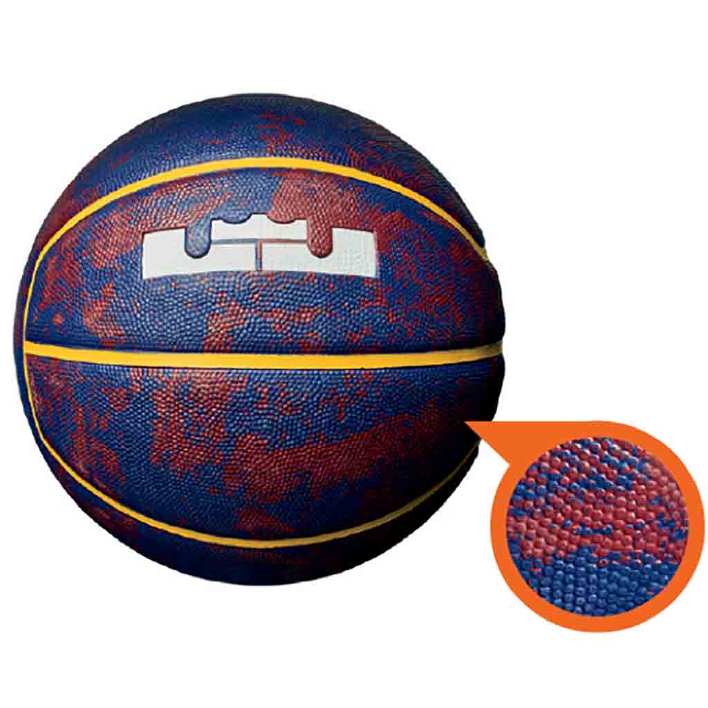 Nike LeBron Skills ballon de basketball red vue dos