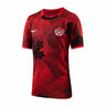 Nike Maillot rouge Nike équipe canadienne féminine de soccer 2023/24 pour enfant
