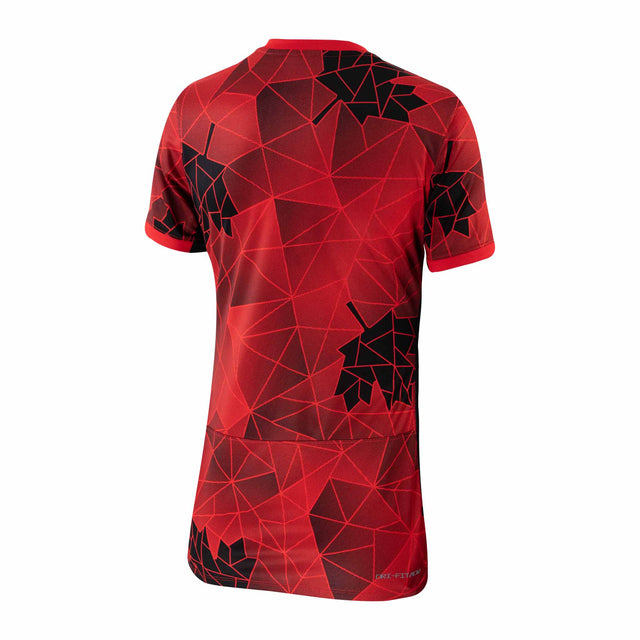 Nike Maillot rouge Nike équipe canadienne féminine de soccer 2023/24 pour femme
