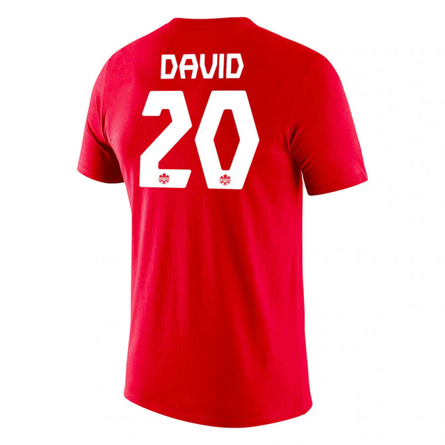 Nike Nike Canada Soccer Jonathan David Legend SS t-shirt de soccer homme