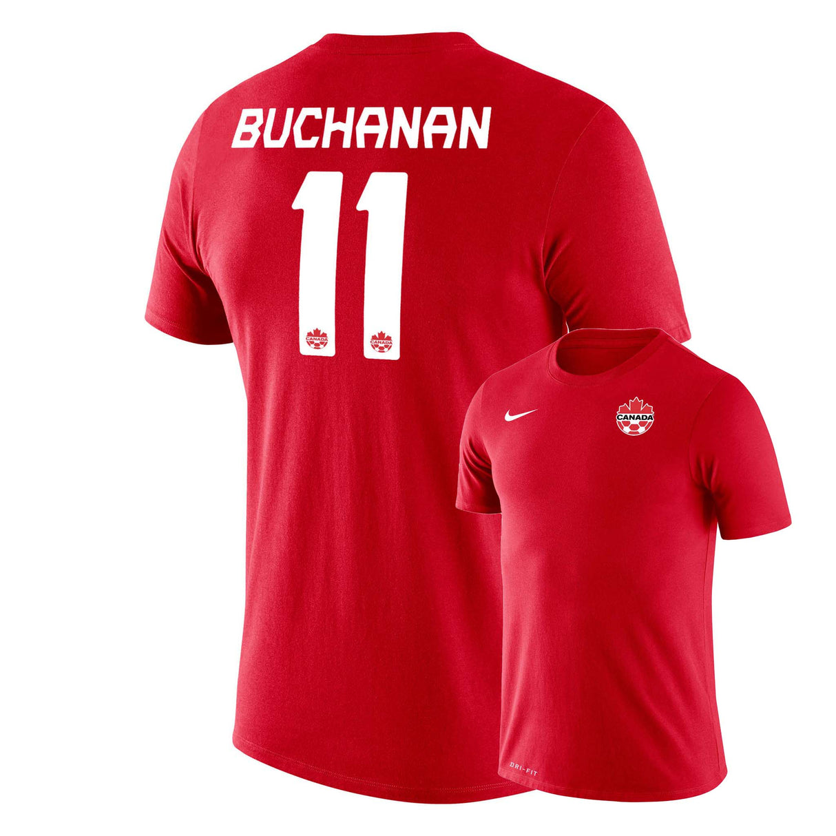 Nike Nike Canada Soccer Tajon Buchanan Legend SS t-shirt de soccer homme