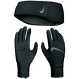 Nike Nike Essential bandeau et gants de course a pied femme