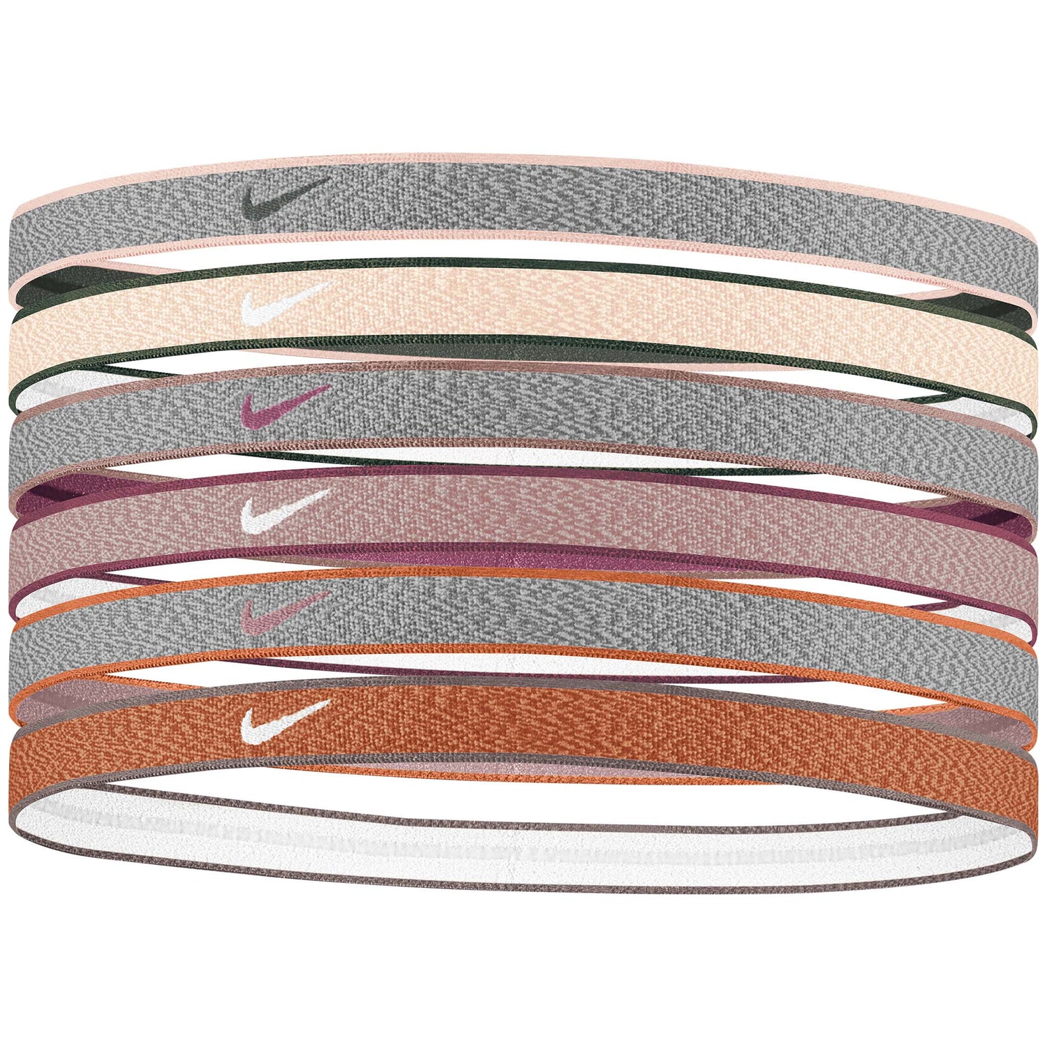 Nike Nike Heathered Headbands 6pk bandeaux sport pour cheveux
