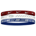 Nike Nike Metallic 3.0 bandeaux pour cheveux paquet de 3