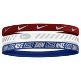 Nike Nike Metallic 3.0 bandeaux pour cheveux paquet de 3