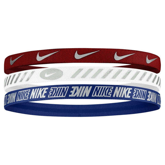 Nike Nike Metallic 3.0 bandeaux pour cheveux paquet de 3