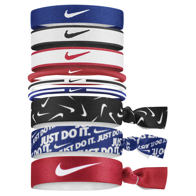 Nike Nike Mixed Ponytail holder 9pk élastiques et attache-cheveux sport