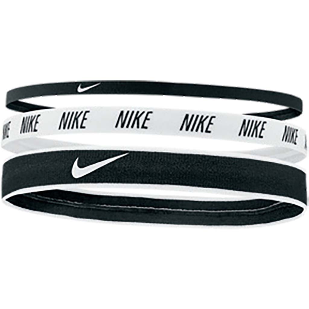 Nike Nike Mixed Width Hairbands 3pk bandeaux sport pour cheveux tailles variables