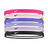 Nike Nike Swoosh Sport Headbands 6pk 2.0 bandeaux sport pour cheveux