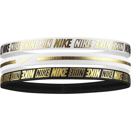 Nike Nike metallic 3pk 2.0 bandeaux pour cheveux