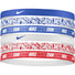 Nike Nike printed 6pk bandeaux sport assortis pour cheveux