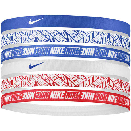 Nike Nike printed 6pk bandeaux sport assortis pour cheveux