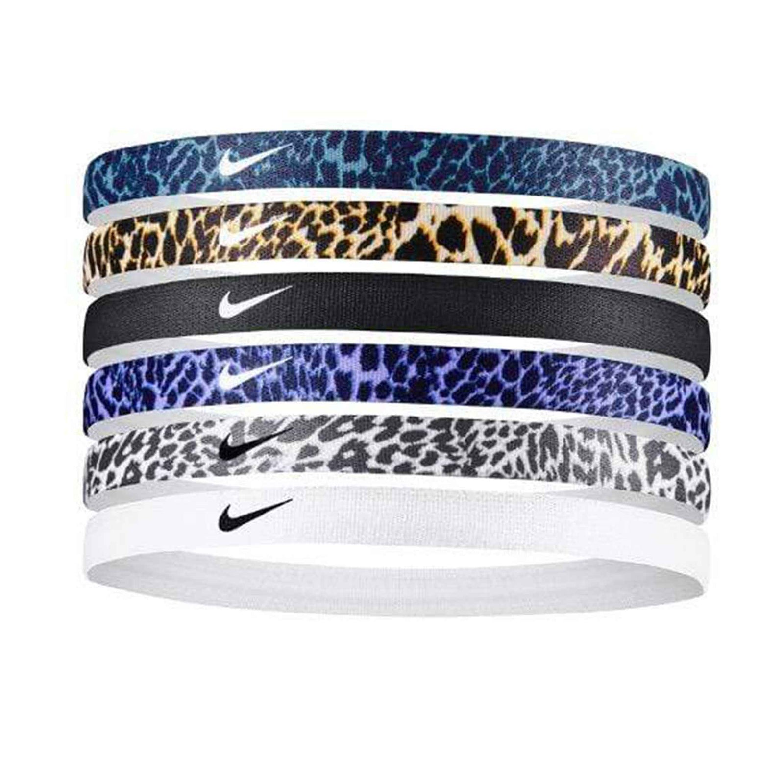 Nike Nike printed 6pk bandeaux sport assortis pour cheveux
