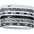 Nike Nike printed 6pk bandeaux sport assortis pour cheveux