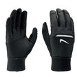 Nike Shield gants de course à pied homme noir argent