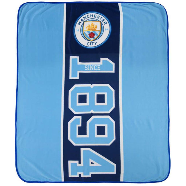 Oracle Trading Manchester City FC couverture laine polaire fan de soccer