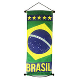 Oracle Trading Mini-banderole Brésil Coupe du monde de soccer 2018