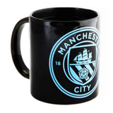Oracle Trading Tasse à café du Manchester City FC à logo activé par la chaleur