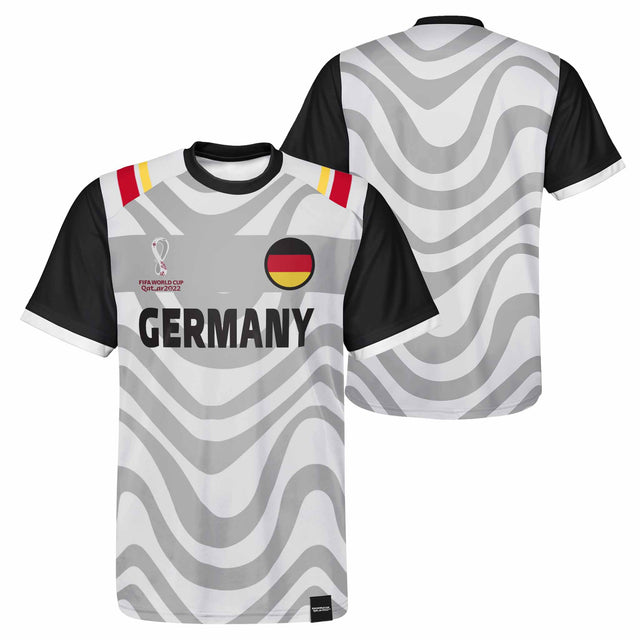 Outerstuff Maillot de soccer Classic 1 Jersey Allemagne Coupe du Monde 2022