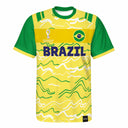 Outerstuff Maillot de soccer Classic 1 Jersey Brésil Coupe du Monde 2022