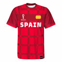Outerstuff Maillot de soccer Classic 1 Jersey Espagne Coupe du Monde 2022