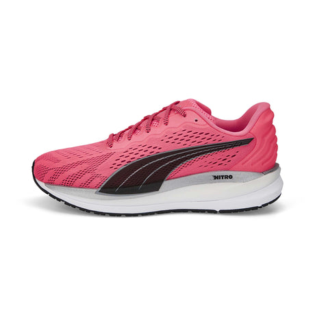 Puma Magnify Nitro Surge running rose noir pour femme