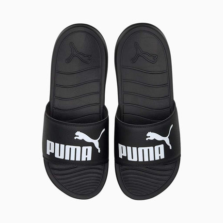 Puma Popcat 20 sandales slides unisexe noir blanc