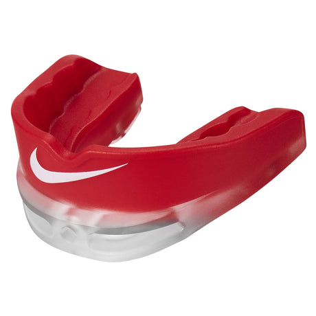 Nike Force Ultimate MG Protecteur buccal sport rouge blanc pour adulte