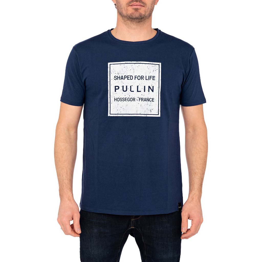 Pullin T-shirt manches courtes homme Pullin Squareblue