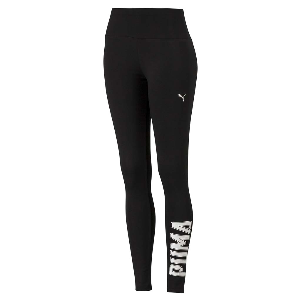 Puma Athletics Logo leggings sport pour femme noir