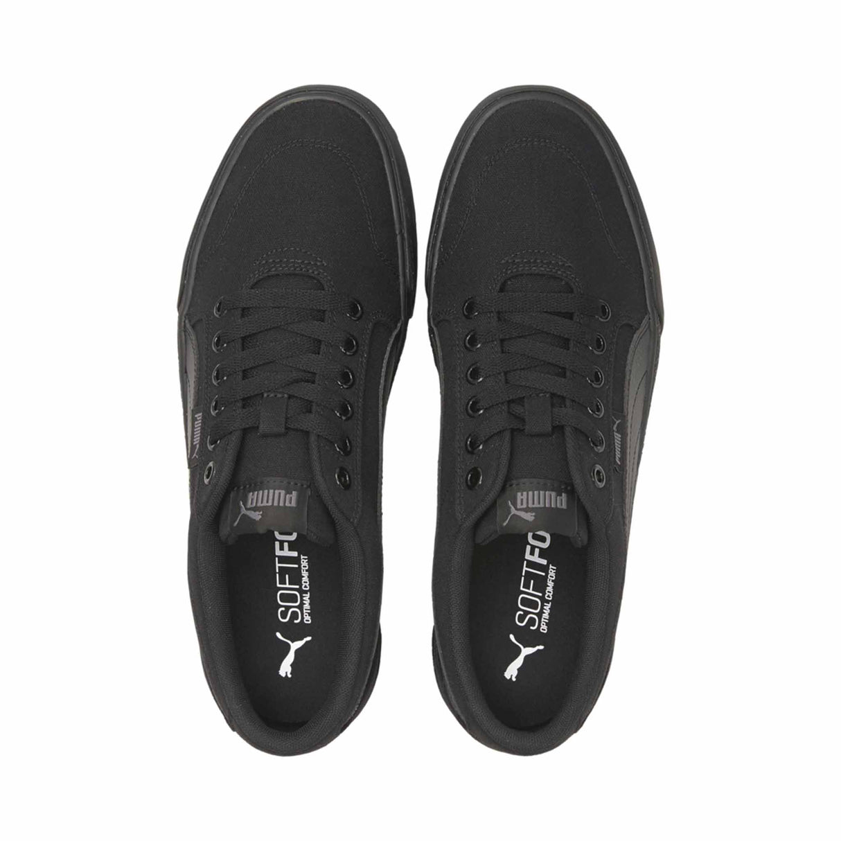 Puma C-Skate Vulc Chaussures sport pour homme noir vue de haut
