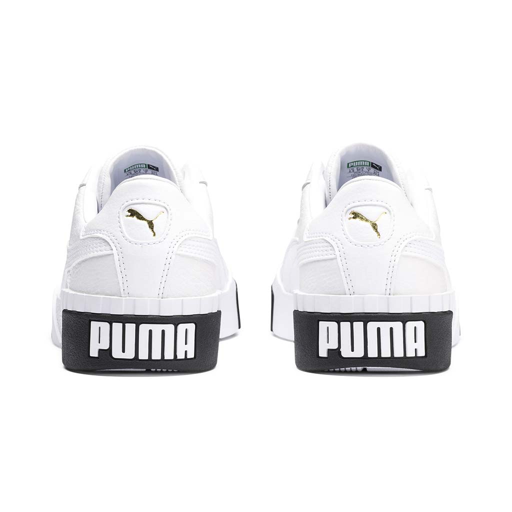Puma Cali Women chaussure espadrille femme blanc noir rv