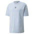 T-shirt Puma Classics Boxy Tee manches courtes bleu pour homme
