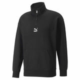 Puma Classics Half-Zip Crew chandail demi-zip pour homme - Noir