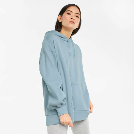 Puma Classics Oversized Hoodie pour femme Blue Fog