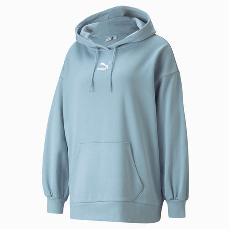 Puma Classics Oversized Hoodie pour femme Blue Fog