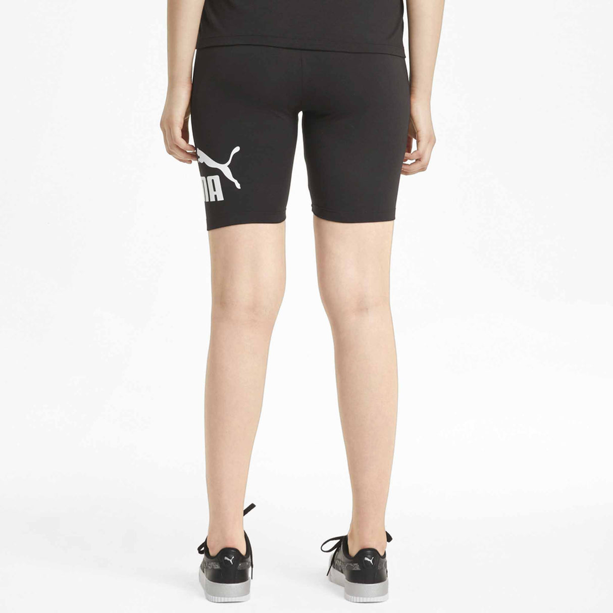 Puma Essential 7" Logo Shorts sport opur femme noir Modèle 3