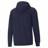 Puma Essential Big Logo Hoodie FL Sweatshirt à capuchon molletonné pour homme Peacoat