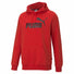 Puma Essential Big Logo Hoodie FL Sweatshirt à capuchon molletonné pour homme Rouge