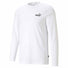 Puma Essential Small Logo LS pour homme Blanc